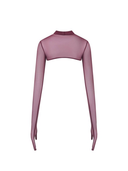 Vivien Burgundy Top Xs/S Promees