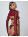 Vivien Burgundy Biustonosz M/L Promees