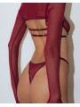Ginny Burgundy Stringi L/Xl Promees
