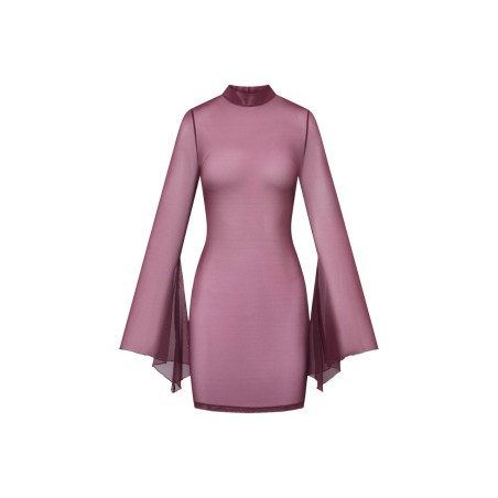 Mara Burgundy Sukienka M/L Promees