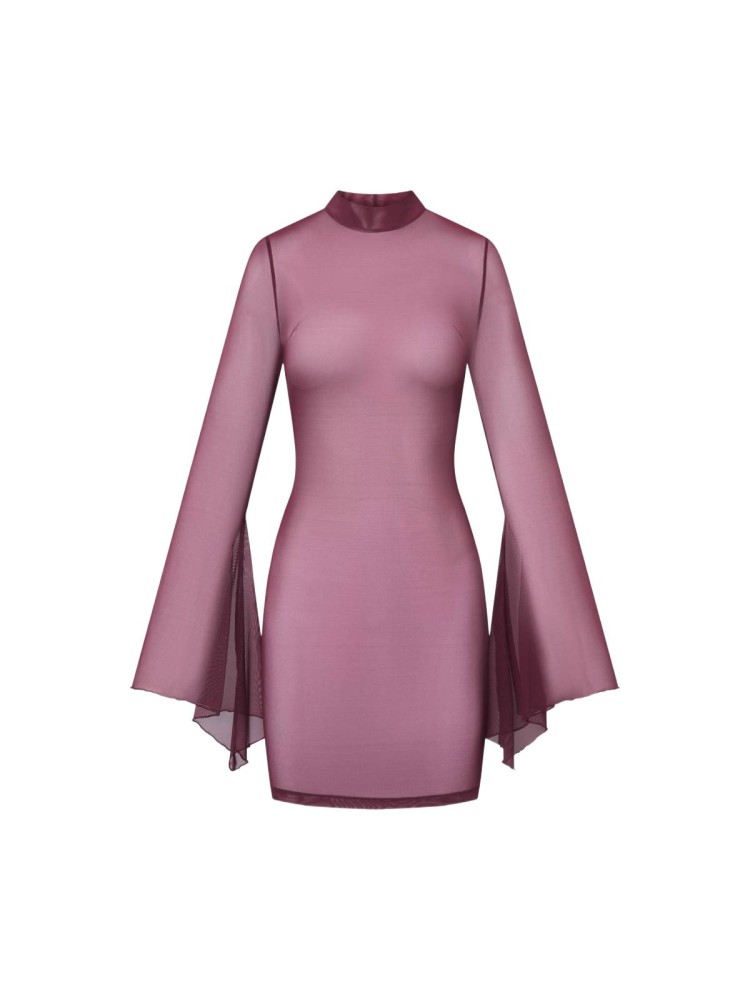 Mara Burgundy Sukienka M/L Promees