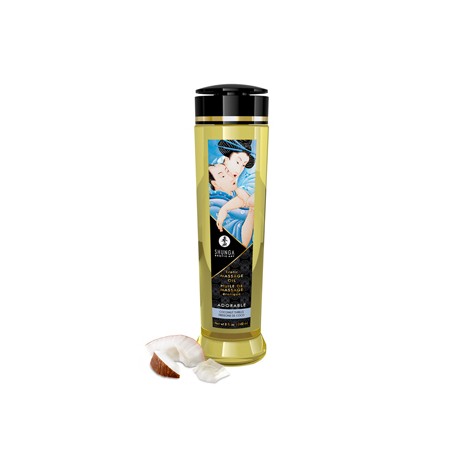 Erotic Massage Oil Adorable/ Coconut Thrills 240Ml Shunga