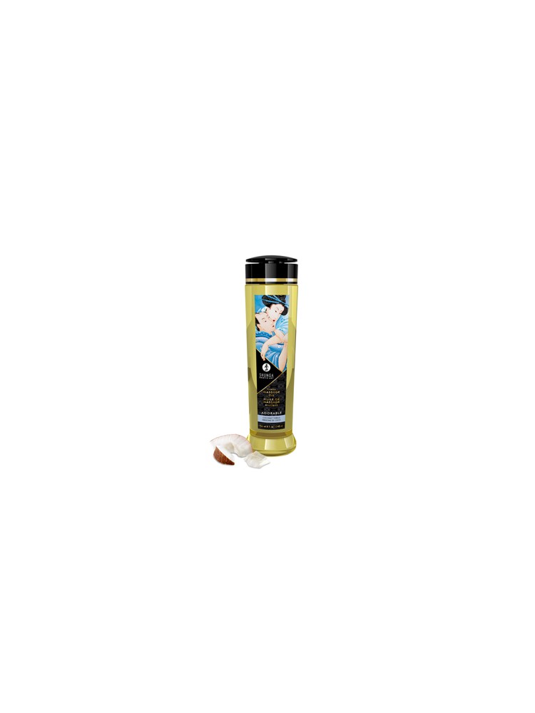 Erotic Massage Oil Adorable/ Coconut Thrills 240Ml Shunga