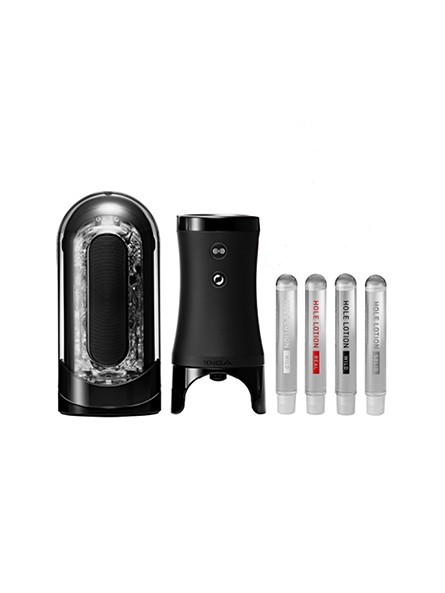 Masturbator Flip Zero Evr Electronic Vibrotation Black Tenga