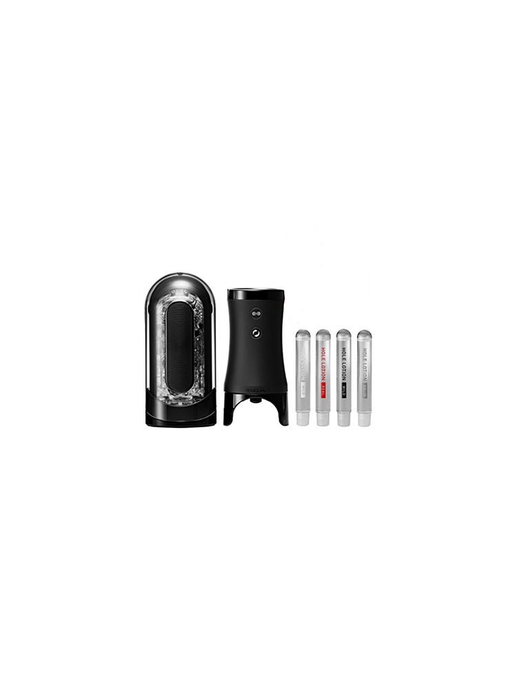 Masturbator Flip Zero Evr Electronic Vibrotation Black Tenga