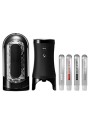 Masturbator Flip Zero Evr Electronic Vibrotation Black Tenga