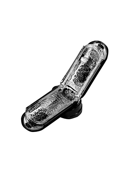 Masturbator Flip Zero Evr Electronic Vibrotation Black Tenga