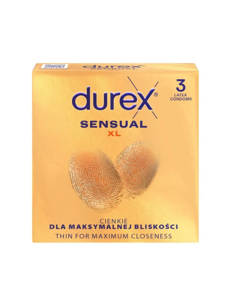 Prezerwatywy Sensual Xl 3 Szt Durex