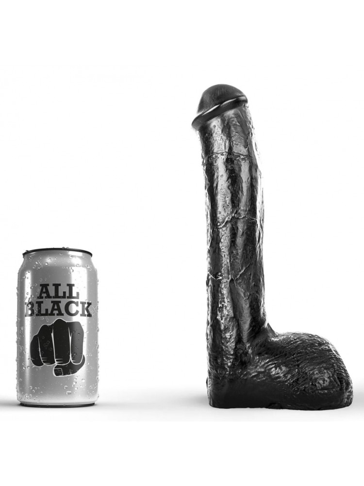 Dildo AB14 Vince 18 x 5,2cm All Black