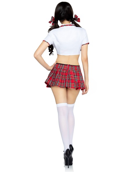 Kostium Uczennicy Miss Prep School Top And Skirt Xs Leg Avenue