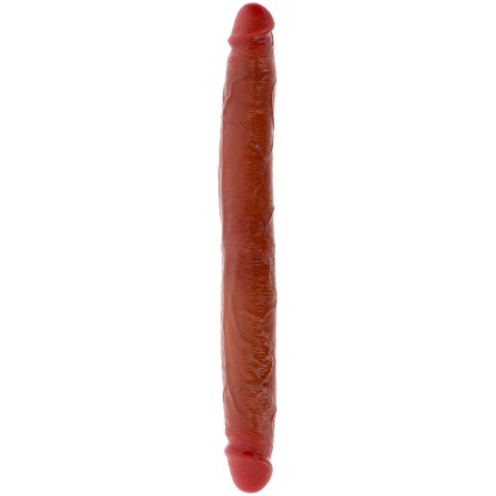 Podwójne Dildo Toyjoy Get Real Silicone Foreskin Double Dong 35Cm TOYJOY