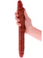 Podwójne Dildo Toyjoy Get Real Silicone Foreskin Double Dong 35Cm TOYJOY
