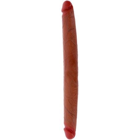 Podwójne Dildo Toyjoy Get Real Silicone Foreskin Double Dong 40Cm TOYJOY