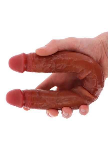 Podwójne Dildo Toyjoy Get Real Silicone Foreskin Double Dong 40Cm TOYJOY