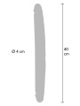 Podwójne Dildo Toyjoy Get Real Silicone Foreskin Double Dong 40Cm TOYJOY