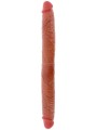 Podwójne Dildo Toyjoy Get Real Silicone Foreskin Double Dong 46Cm TOYJOY