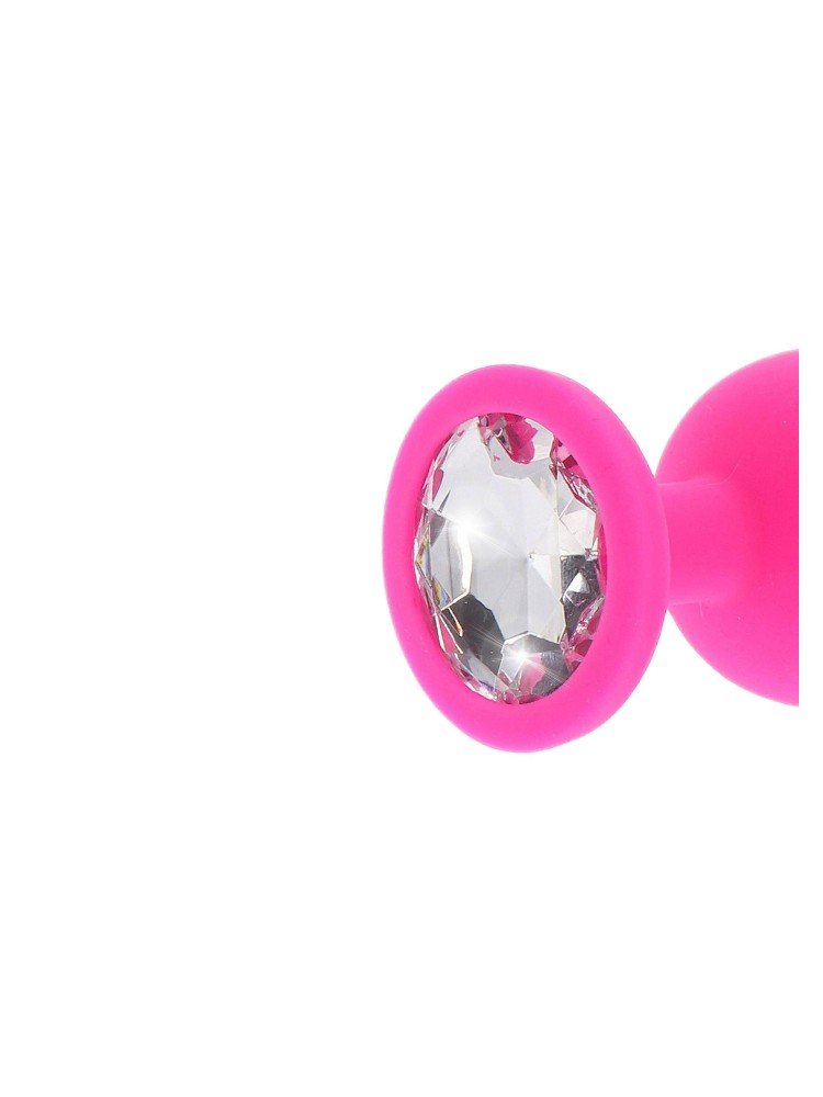 Korek Analny Toyjoy Anal Play Diamond Booty Jewel Medium Pink TOYJOY