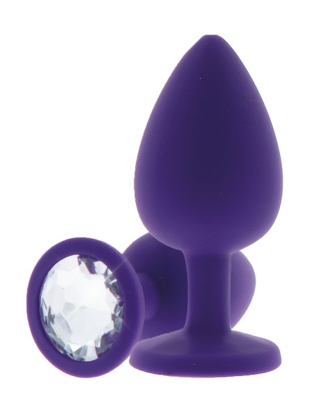 Korek Analny Toyjoy Anal Play Diamond Booty Jewel Medium Purple TOYJOY