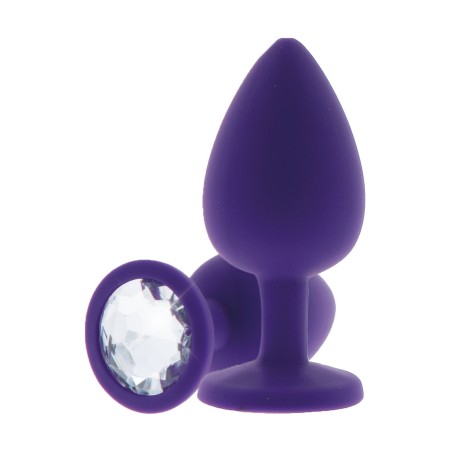 Korek Analny Toyjoy Anal Play Diamond Booty Jewel Medium Purple TOYJOY