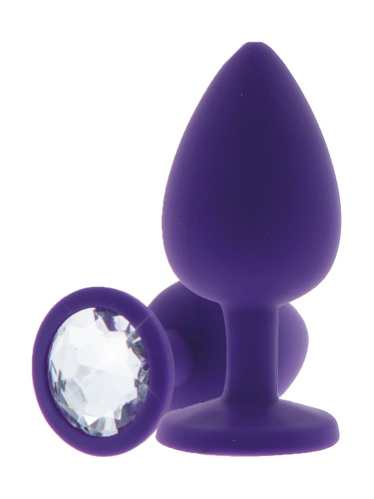Korek Analny Toyjoy Anal Play Diamond Booty Jewel Medium Purple TOYJOY