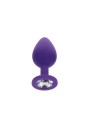Korek Analny Toyjoy Anal Play Diamond Booty Jewel Medium Purple TOYJOY