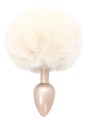 Korek Analny Toyjoy Happiness Enchanting Bunnytail Buttplug White TOYJOY