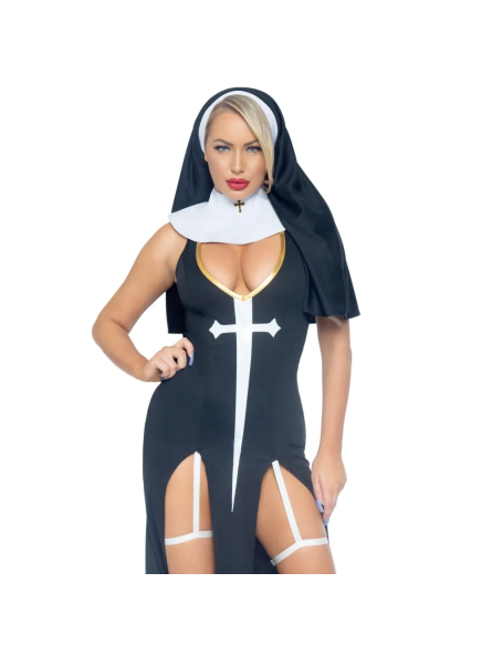 Przebranie Zakonnicy Sultry Sinner Dress L Leg Avenue