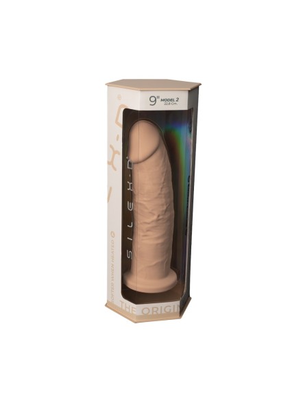 Silikonowe Dildo 23Cm Model 2 9" Flesh Silexd