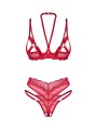 Koronkowy Komplet Bielizny Cupide Desir S/M Obsessive