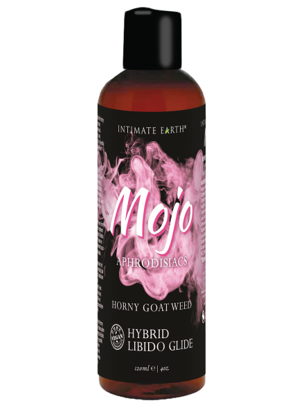Mojo Horny Goat Weed Hybrid Libido Glide 120Ml Intimate Earth
