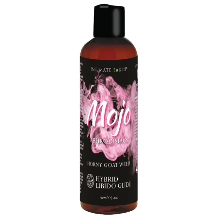 Mojo Horny Goat Weed Hybrid Libido Glide 120Ml Intimate Earth