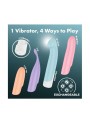 Wibrator Z Wymiennymi Nakładkami Playful Four Satisfyer