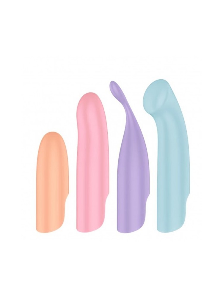 Wibrator Z Wymiennymi Nakładkami Playful Four Satisfyer