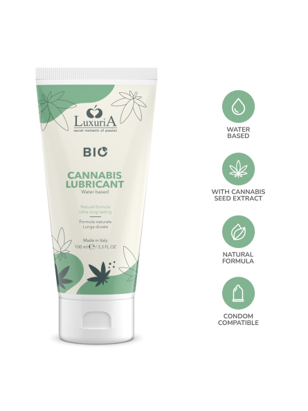 Luxuria Bio Cannabis Lubricant 100 Ml IntimateLine