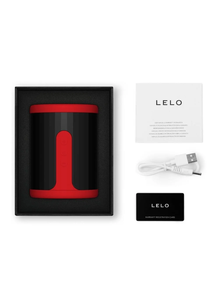 Trenażer Masturbator Sterowany Aplikacją F2S™ Red Lelo