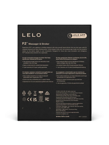 Trenażer Masturbator Sterowany Aplikacją F2S™ Red Lelo