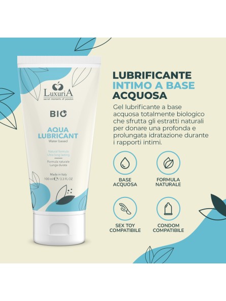 Lubrykant Wodny Luxuria Bio Aqua Lubricant 100 Ml IntimateLine