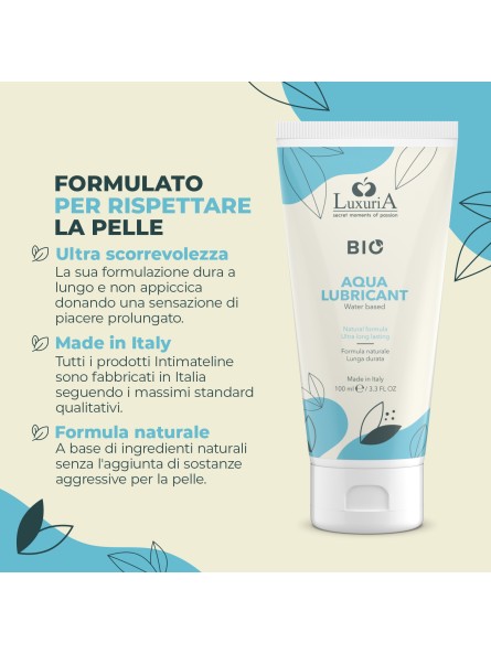 Lubrykant Wodny Luxuria Bio Aqua Lubricant 100 Ml IntimateLine