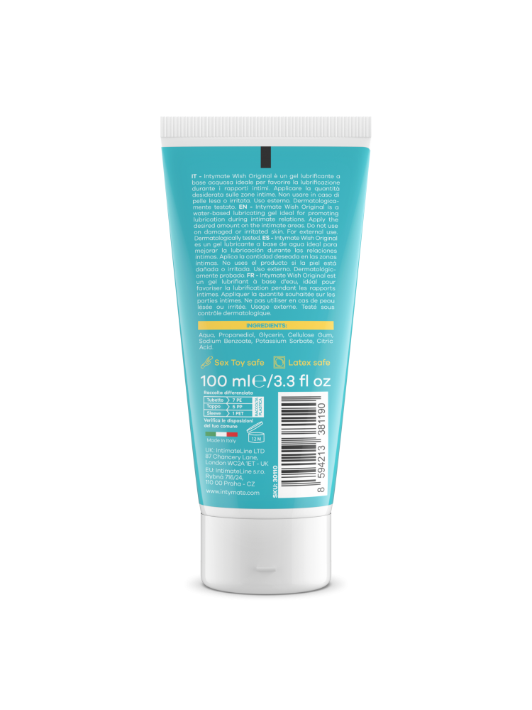 Lubrykant Wodny Intymate Wish Original 100 Ml IntimateLine