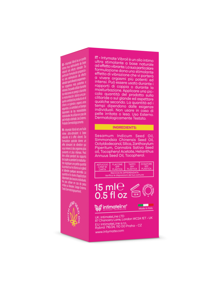 Płynny Wibrator Intymate Vibroil 15 Ml IntimateLine