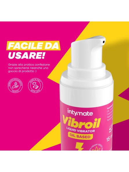 Płynny Wibrator Intymate Vibroil 15 Ml IntimateLine