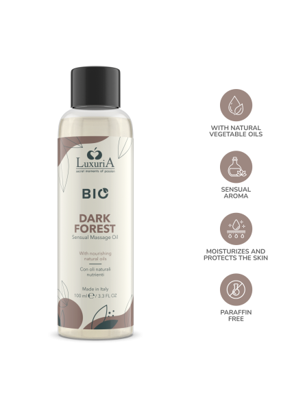 Olejek Do Masażu Luxuria Bio Oil Dark Forest 100 Ml IntimateLine