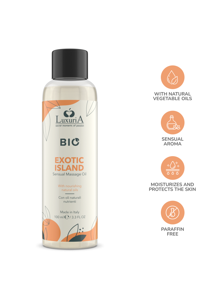 Olejek Do Masażu Luxuria Bio Oil Exotic Island 100 Ml IntimateLine