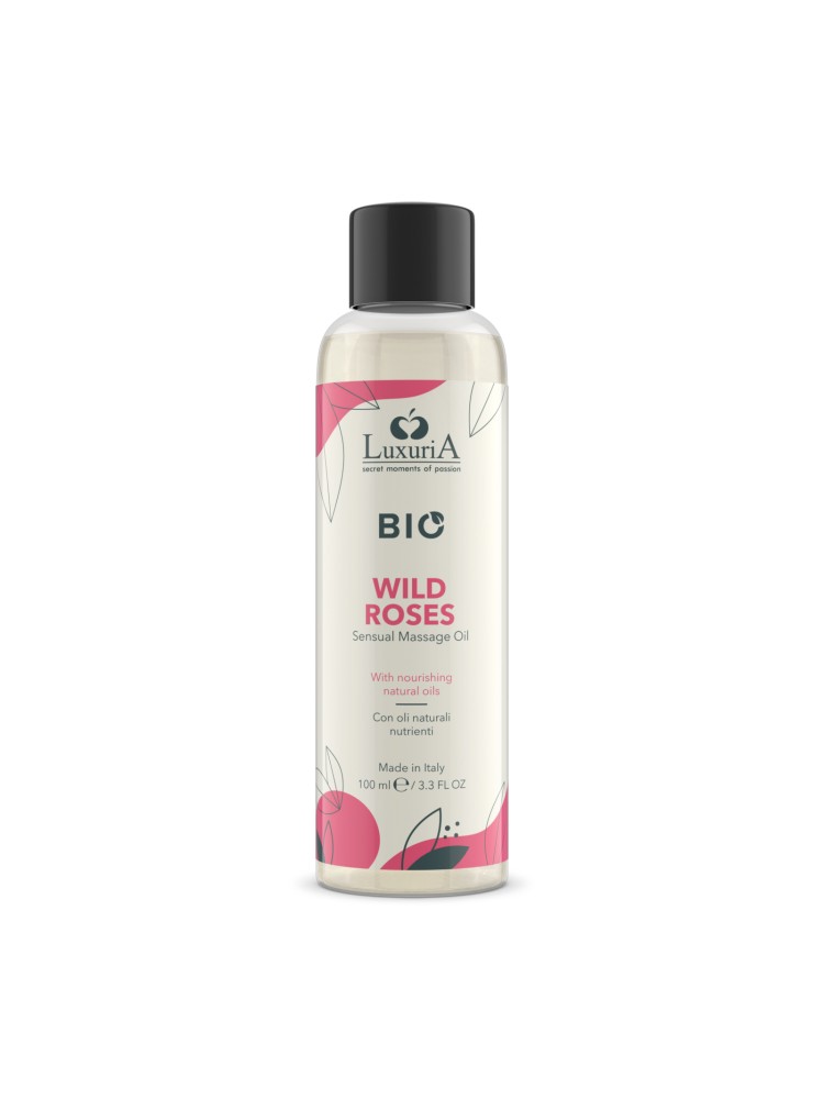 Olejek Do Masażu Luxuria Bio Oil Wild Roses 100 Ml IntimateLine