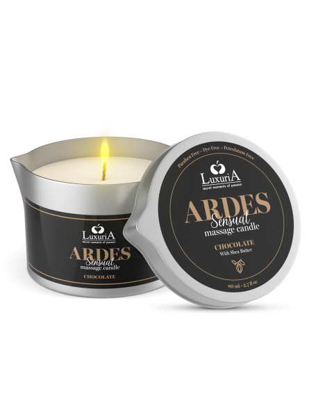 Świeca Luxuria Ardes Massage Candle Chocolate 80Ml IntimateLine