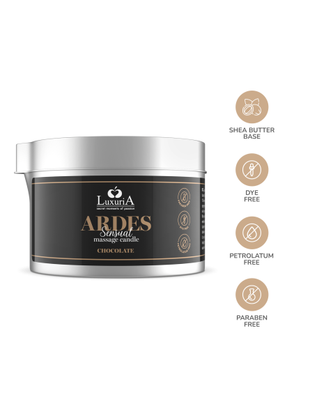 Świeca Luxuria Ardes Massage Candle Chocolate 80Ml IntimateLine