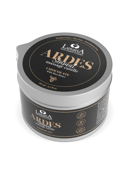 Świeca Luxuria Ardes Massage Candle Chocolate 80Ml IntimateLine