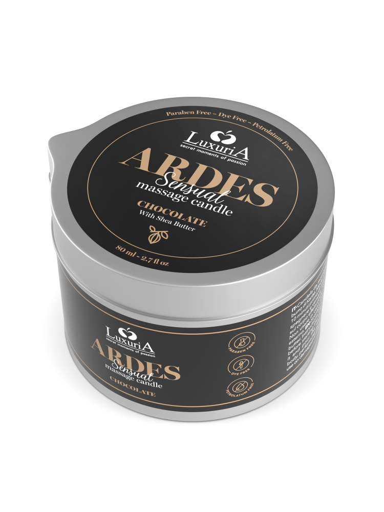 Świeca Luxuria Ardes Massage Candle Chocolate 80Ml IntimateLine