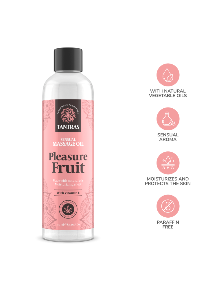 Olejek Do Masażu Tantras Love Oil Pleasure Fruit 150Ml IntimateLine