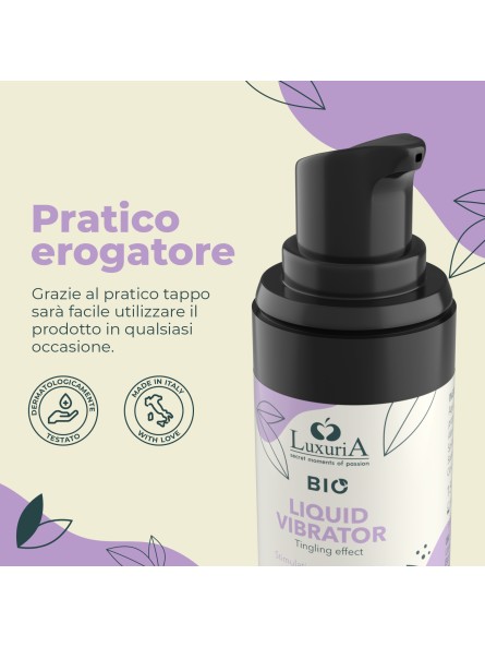 Żel Stymulujący Luxuria Bio Liquid Vibrator 15 Ml IntimateLine